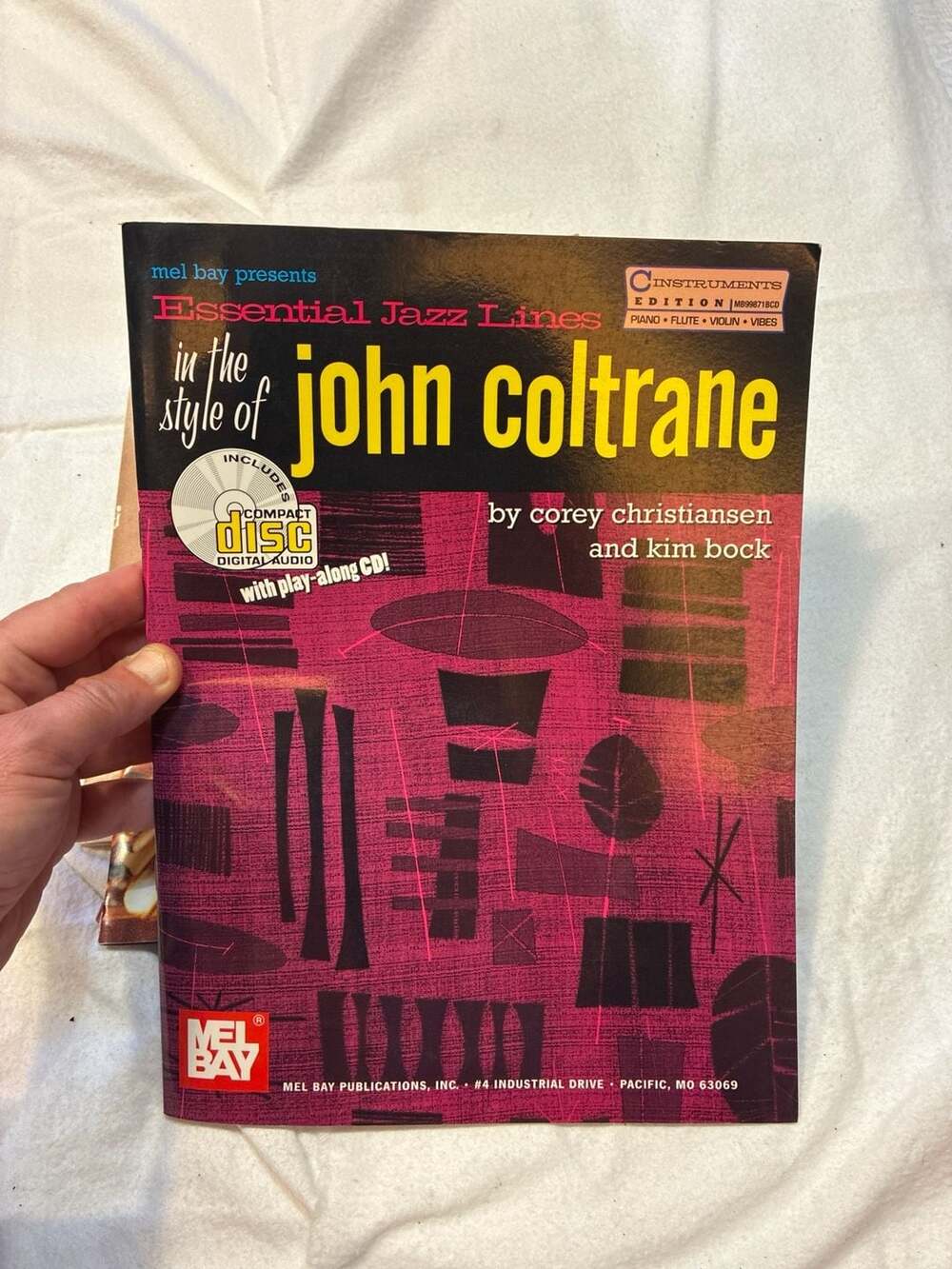 Mel Bay Essential Jazz Lines in the Style of John Coltrane C Instruments Edition